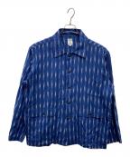 South2 West8サウスツー ウエストエイト）の古着「HUNTING SHIRT-IKAT ARROW」｜ブルー