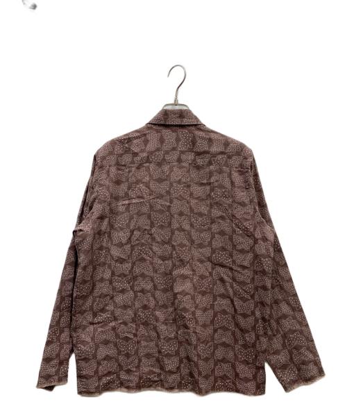 Needles（ニードルズ）Needles (ニードルズ) 総柄オープンカラーシャツ ベージュ サイズ:Sの古着・服飾アイテム
