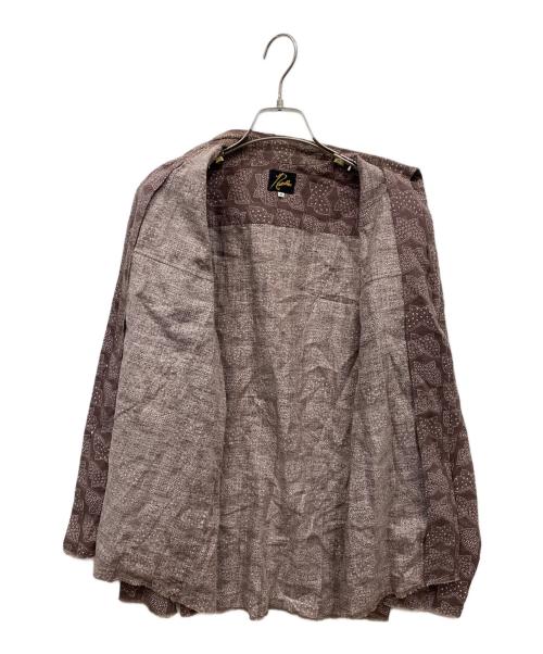 Needles（ニードルズ）Needles (ニードルズ) 総柄オープンカラーシャツ ベージュ サイズ:Sの古着・服飾アイテム
