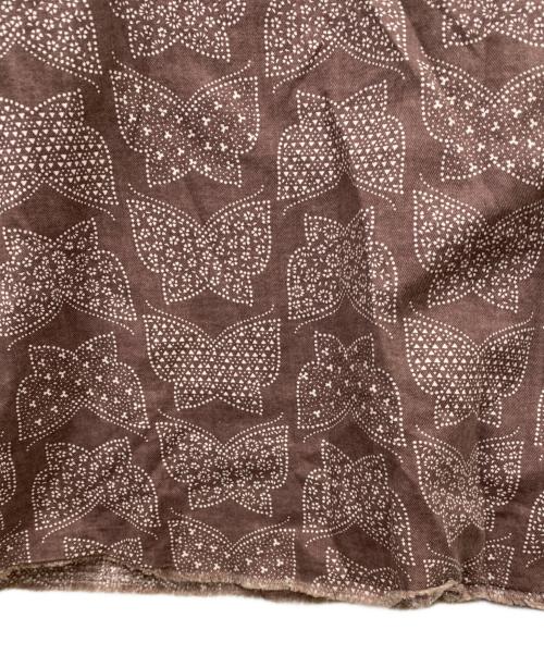 Needles（ニードルズ）Needles (ニードルズ) 総柄オープンカラーシャツ ベージュ サイズ:Sの古着・服飾アイテム