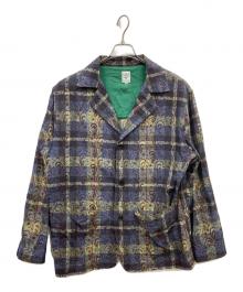 South2 West8（サウスツー ウエストエイト）の古着「Pen Jacket Batik Over Print」｜ブルー