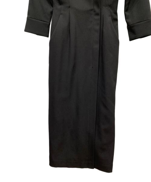 JENNE（ジェンヌ）JENNE (ジェンヌ) 襟付タイトワンピース ブラック サイズ:Ｓの古着・服飾アイテム