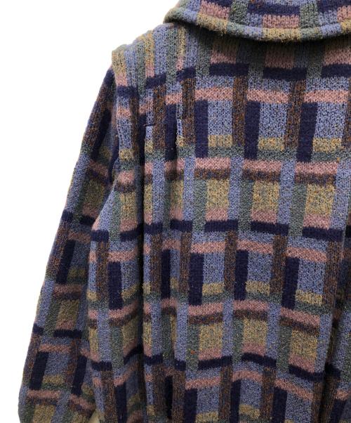 missoni（ミッソーニ）MISSONI (ミッソーニ) ウールジャケット ブルー サイズ:Sの古着・服飾アイテム