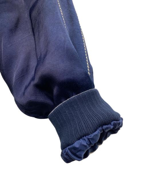 BLUE BLUE（ブルーブルー）BLUE BLUE (ブルーブルー) インディゴゾメサクラフジニトラスカジャン ネイビー サイズ:3の古着・服飾アイテム