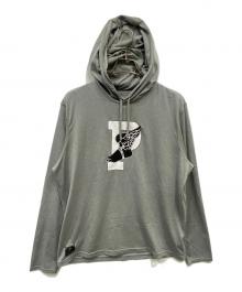 POLO RALPH LAUREN（ポロ・ラルフローレン）の古着「フード付きカットソー」｜グレー