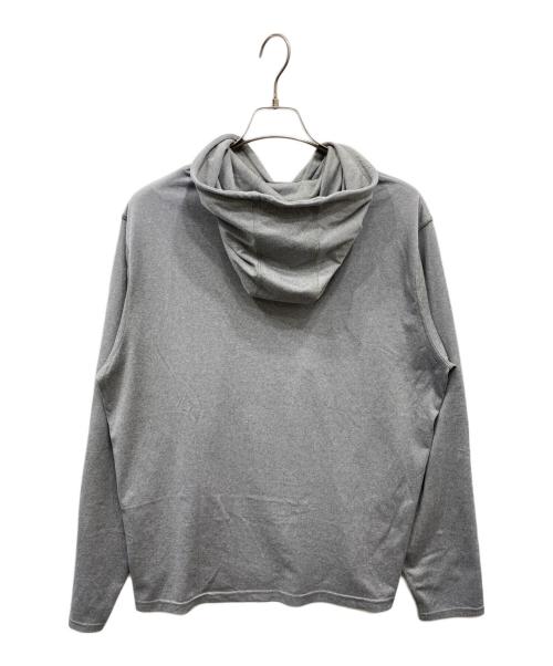 POLO RALPH LAUREN（ポロ・ラルフローレン）POLO RALPH LAUREN (ポロ・ラルフローレン) フード付きカットソー グレー サイズ:LGの古着・服飾アイテム