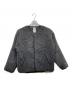 ORCIVAL（オーシバル）の古着「ウールボアノーカラージャケット」｜グレー