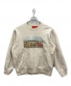 SUPREMEシュプリーム）の古着「20FW  Aerial Crewneck」｜ベージュ