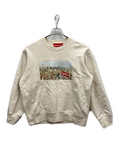 SUPREME（シュプリーム）Supreme (シュプリーム) 20FW  Aerial Crewneck ベージュ サイズ:Sの古着・服飾アイテム