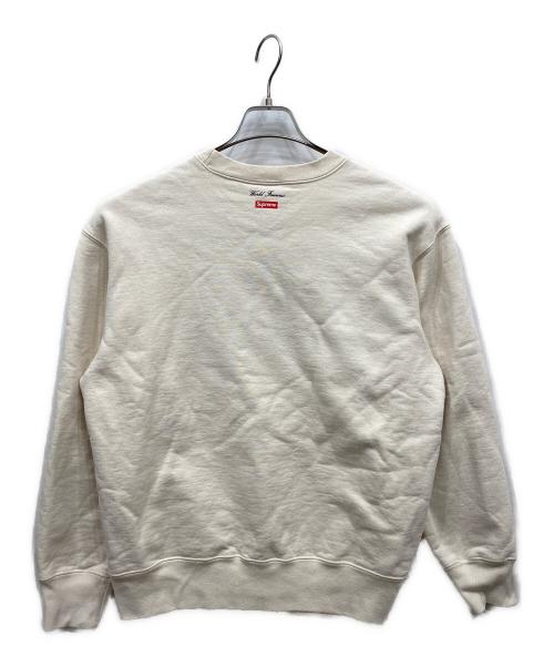 SUPREME（シュプリーム）Supreme (シュプリーム) 20FW  Aerial Crewneck ベージュ サイズ:Sの古着・服飾アイテム