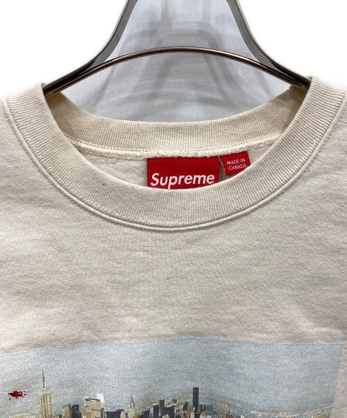 SUPREME（シュプリーム）Supreme (シュプリーム) 20FW  Aerial Crewneck ベージュ サイズ:Sの古着・服飾アイテム