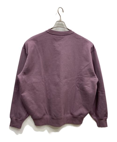 CarHartt（カーハート）CarHartt (カーハート) カインドネスハートスウェット パープル サイズ:Lの古着・服飾アイテム