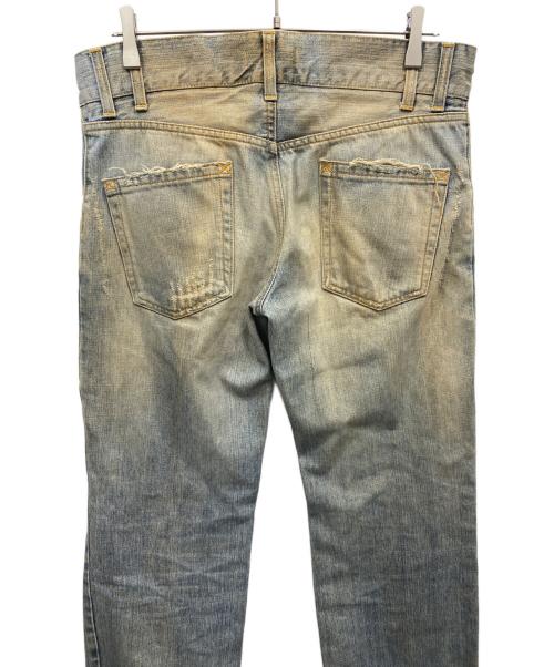 DOLCE & GABBANA（ドルチェ＆ガッバーナ）DOLCE & GABBANA (ドルチェ＆ガッバーナ) ミッキープリントデニムパンツ インディゴ サイズ:48の古着・服飾アイテム