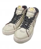 NIKE SBナイキエスビー）の古着「ZOOM BLAZER MID QS」｜バーガンディ×アイボリー