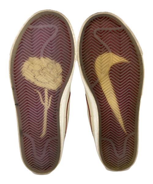 NIKE SB（ナイキエスビー）NIKE SB (ナイキエスビー) ZOOM BLAZER MID QS バーガンディ×アイボリー サイズ:25㎝の古着・服飾アイテム