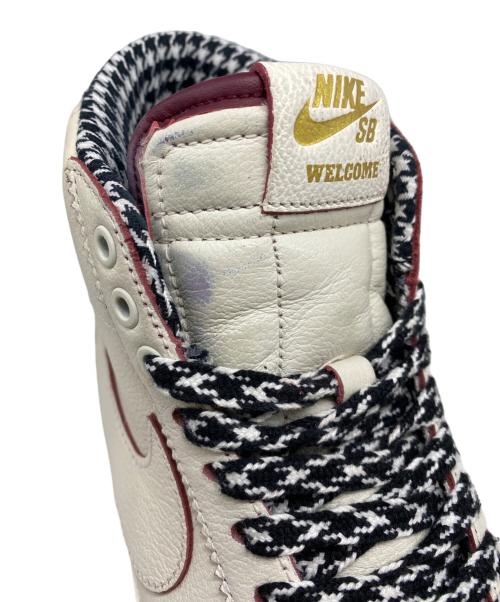 NIKE SB（ナイキエスビー）NIKE SB (ナイキエスビー) ZOOM BLAZER MID QS バーガンディ×アイボリー サイズ:25㎝の古着・服飾アイテム