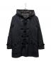 BURBERRY BLACK LABEL（バーバリーブラックレーベル）の古着「ダッフルコート」｜ブラック