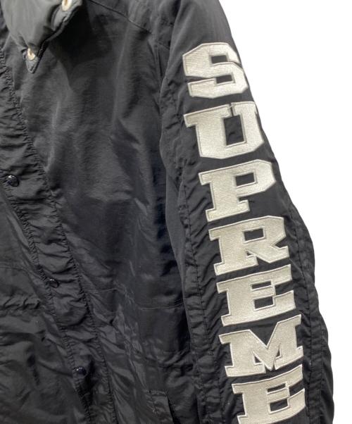 SUPREME（シュプリーム）Supreme (シュプリーム) 18AW Sleeve Logo Sideline Parka ブラック サイズ:Lの古着・服飾アイテム