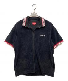 SUPREME（シュプリーム）の古着「Terry S/S Zip Up」｜ブラック
