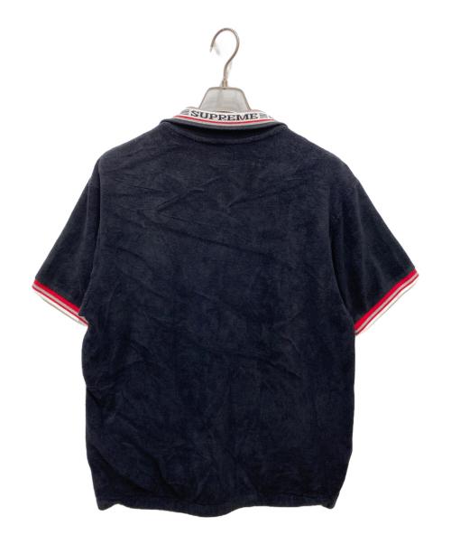SUPREME（シュプリーム）Supreme (シュプリーム) Terry S/S Zip Up ブラック サイズ:Lの古着・服飾アイテム