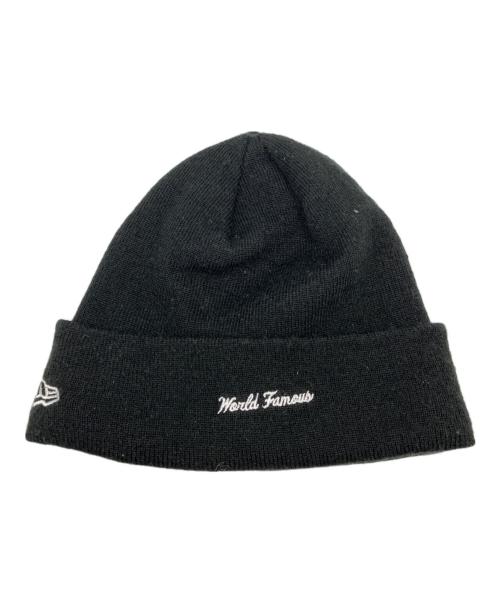SUPREME（シュプリーム）SUPREME (シュプリーム) New Era (ニューエラ) Cross Box Logo Beanie ブラックの古着・服飾アイテム