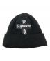 SUPREME（シュプリーム）の古着「Cross Box Logo Beanie」｜ブラック