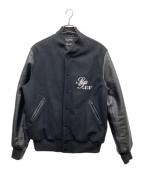 WIND AND SEA×GOD SELECTION XXXウィンダンシー×ゴッドセレクショントリプルエックス）の古着「21AW コラボスタジャン」｜ブラック