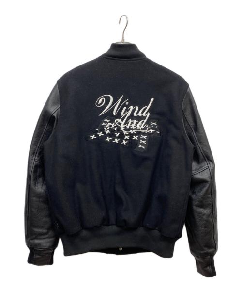 WIND AND SEA（ウィンダンシー）WIND AND SEA (ウィンダンシー) GOD SELECTION XXX (ゴッドセレクショントリプルエックス) 21AW コラボスタジャン ブラック サイズ:Ｌの古着・服飾アイテム
