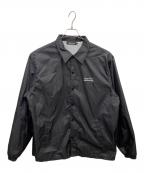 UNDERCOVERアンダーカバー）の古着「プリントコーチジャケット」｜ブラック
