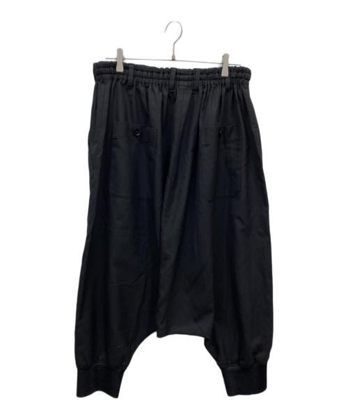 GROUND Y（グラウンドワイ）GROUND Y (グラウンドワイ) サルエルパンツ ブラック サイズ:3の古着・服飾アイテム