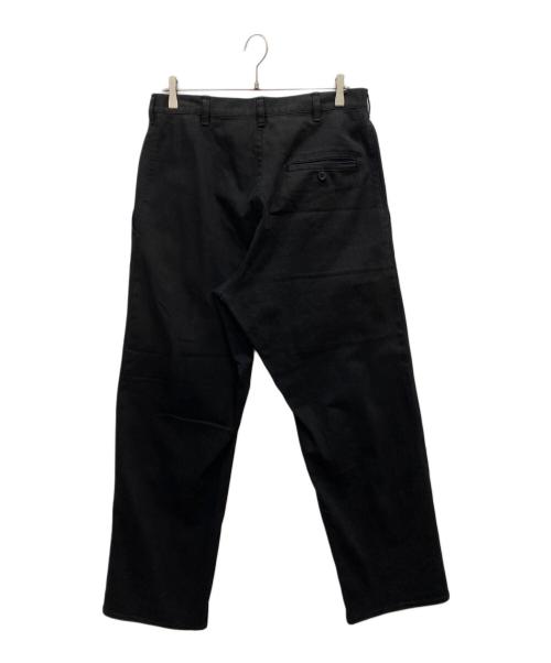 yohji yamamoto+noir（ヨウジヤマモトプリュスノアール）yohji yamamoto+noir (ヨウジヤマモトプリュスノアール) ワイドパンツ ブラック サイズ:2の古着・服飾アイテム