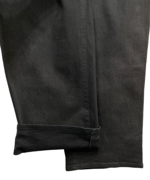 yohji yamamoto+noir（ヨウジヤマモトプリュスノアール）yohji yamamoto+noir (ヨウジヤマモトプリュスノアール) ワイドパンツ ブラック サイズ:2の古着・服飾アイテム