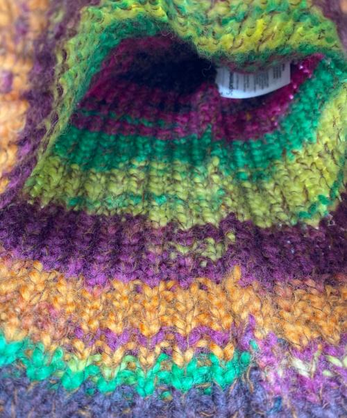 SUPREME（シュプリーム）SUPREME (シュプリーム) space dye stripe beanie マルチカラーの古着・服飾アイテム