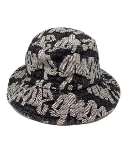 SUPREME（シュプリーム）SUPREME (シュプリーム) 22SS Fat Tip Jacquard Denim Crusher ブラックの古着・服飾アイテム