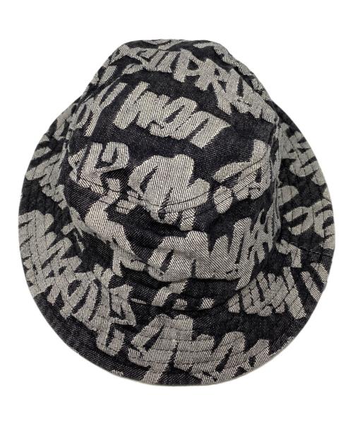 SUPREME（シュプリーム）SUPREME (シュプリーム) 22SS Fat Tip Jacquard Denim Crusher ブラックの古着・服飾アイテム