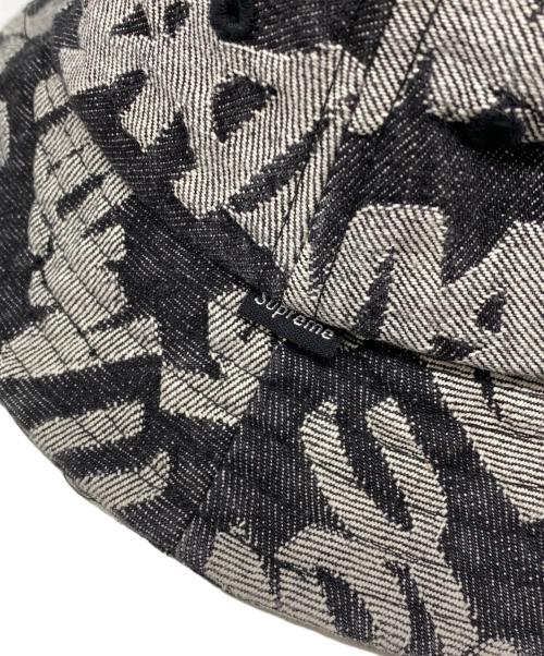 SUPREME（シュプリーム）SUPREME (シュプリーム) 22SS Fat Tip Jacquard Denim Crusher ブラックの古着・服飾アイテム