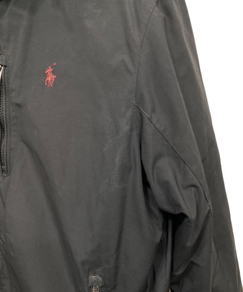 POLO RALPH LAUREN（ポロ・ラルフローレン）POLO RALPH LAUREN (ポロ・ラルフローレン) フーデッドダウンジャケット ブラック サイズ:Lの古着・服飾アイテム