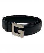 GUCCIグッチ）の古着「バックルベルト」｜ブラック