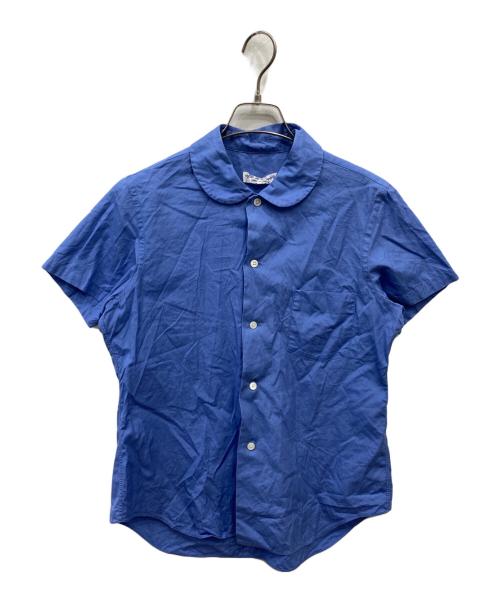 ROBE DE CHAMBRE COMME DES GARCONS（ローブドシャンブル コムデギャルソン）ROBE DE CHAMBRE COMME DES GARCONS (ローブドシャンブル コムデギャルソン) 半袖シャツ スカイブルー サイズ:Mの古着・服飾アイテム