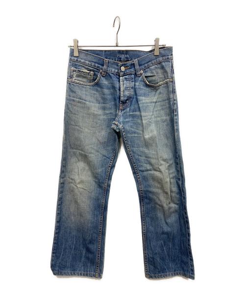 PRADA（プラダ）PRADA (プラダ) デニムパンツ ブルー サイズ:W26の古着・服飾アイテム