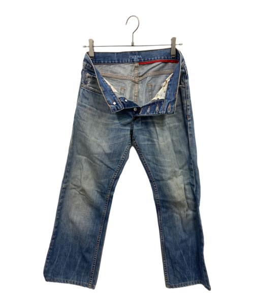 PRADA（プラダ）PRADA (プラダ) デニムパンツ ブルー サイズ:W26の古着・服飾アイテム