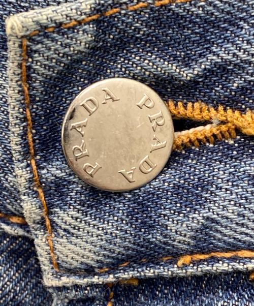 PRADA（プラダ）PRADA (プラダ) デニムパンツ ブルー サイズ:W26の古着・服飾アイテム