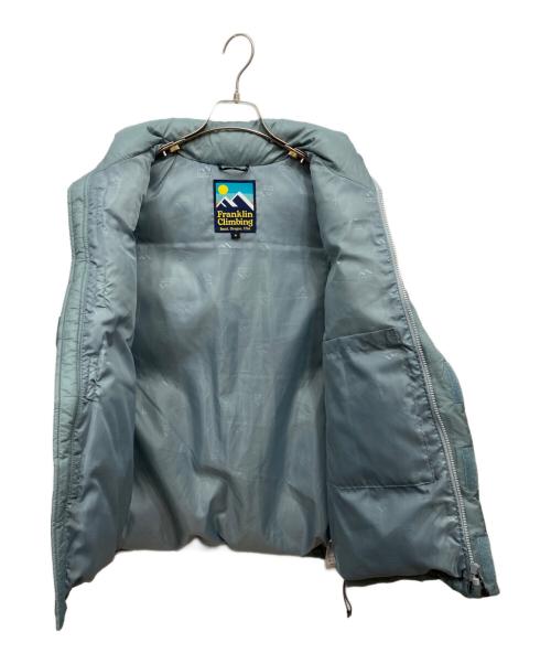 flanklim climbing（フランクリンクライミング）flanklim climbing (フランクリンクライミング) ダウンベスト ブルー サイズ:6の古着・服飾アイテム