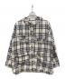 Darich（ダーリッチ）の古着「チェックフリンジツイードジャケット」｜ホワイト