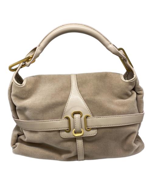 JIMMY CHOO（ジミーチュウ）JIMMY CHOO (ジミーチュウ) スエードハンドバッグの古着・服飾アイテム