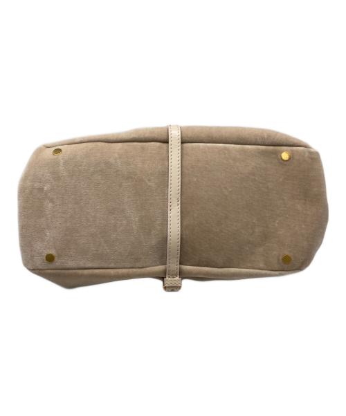 JIMMY CHOO（ジミーチュウ）JIMMY CHOO (ジミーチュウ) スエードハンドバッグの古着・服飾アイテム