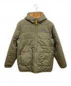 Patagoniaパタゴニア）の古着「Boys' Reversible Ready Freddy Hoody」｜カーキ