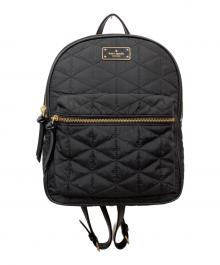 Kate Spade（ケイトスペード）の古着「キルティングリュック」｜ブラック