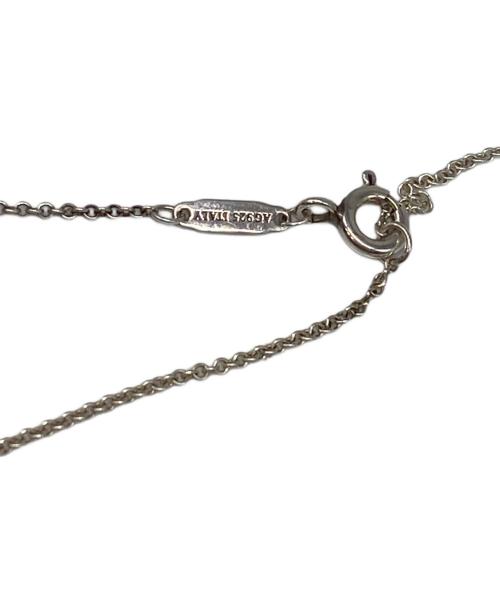 TIFFANY & Co.（ティファニー）TIFFANY & Co. (ティファニー) ラージ Tスマイルネックレス シルバーの古着・服飾アイテム