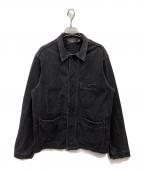 RRLダブルアールエル）の古着「Cotton Jersey Chore Coat/チョアジャケ」｜ブラック